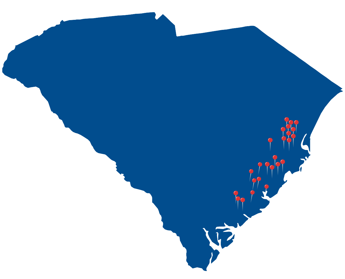 Coastal Sc Map